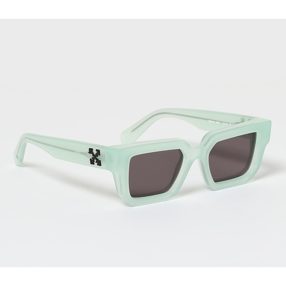 NWT Off White SILVERSTONE-OERI146S25PLA0015307 Rectangle 52mm Sunglasses main image 6